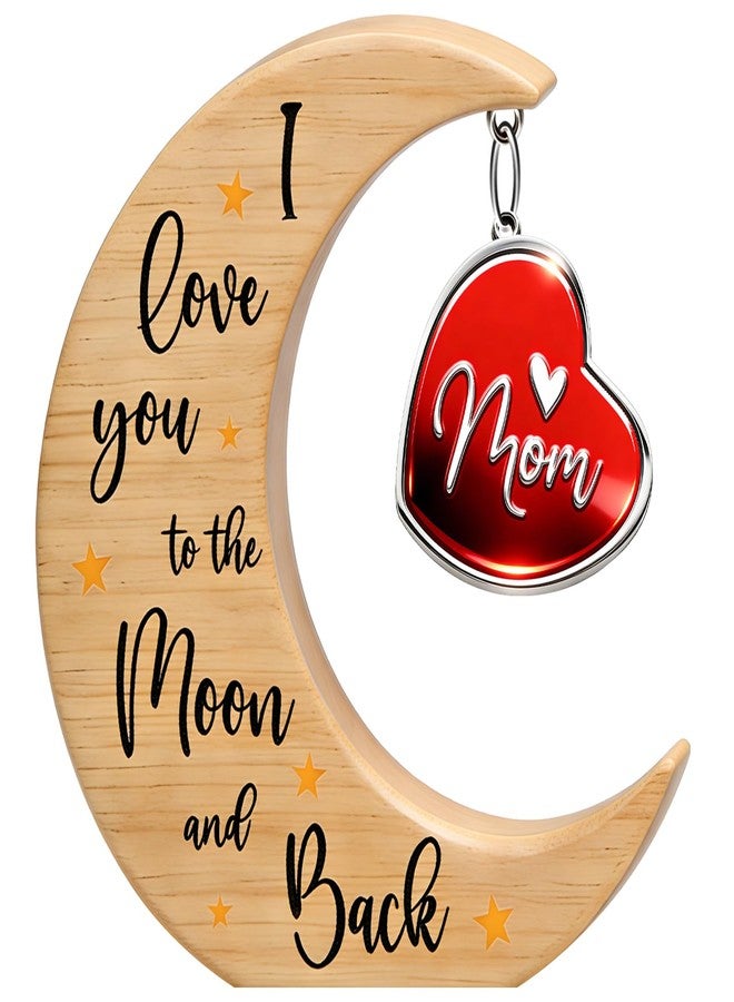 SNILOAW Gifts for Mom from Daughter Son - Best Mom Ever Mother Birthday Love You to the Moon and Back Gifts Mom Gift for Mothers Day Christmas Gift - Image 1