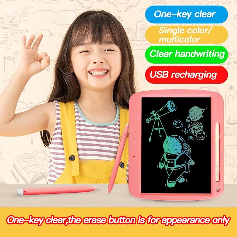 9 Inch Rechargeable LCD Writing Tablet with Stylus for Kids - Image 4
