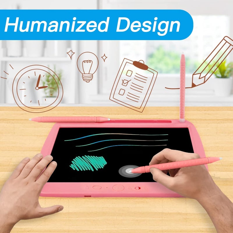 9 Inch Rechargeable LCD Writing Tablet with Stylus for Kids - Image 3