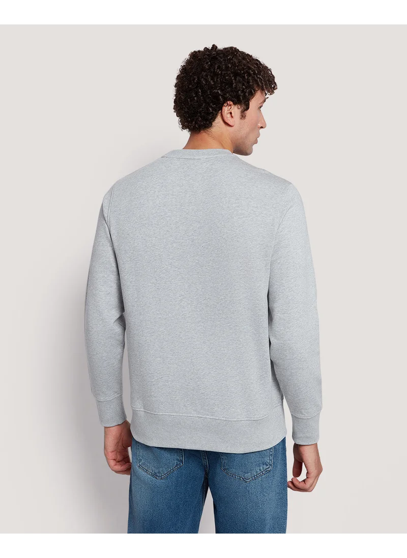 غانت Gant Men’S Shield Logo Cotton Crewneck Sweatshirt