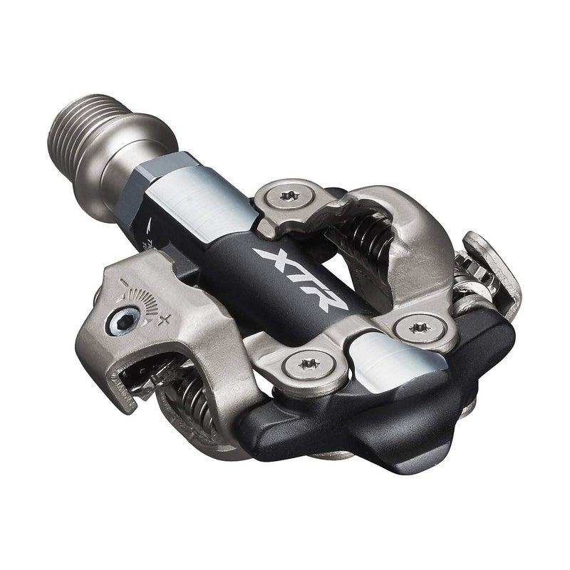 SHIMANO شيمانو PD-M9100؛ XTR؛ دواسة دراجة مسطحة SPD؛ مجموعة الكليت متضمنة