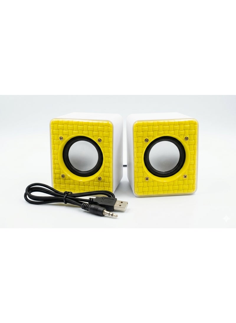 MINI DIGITAL SPEAKER  2.0 MULTIMEDIA SPEAKERD-17 - Image 1