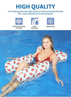 GROIC 4-in-1 Hammock Inflatable Pool Float, Watermelon Pattern Multi-Purpose Pool Hammock, Lounge Chair, Saddle, Drifter, Hammock Pool Chair, Portable Water Hammock  - Image 5