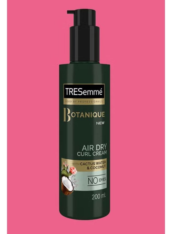 TRESEMME Botanique Air Dry Curl Cream with Cactus Water & Coconut - 200 ml