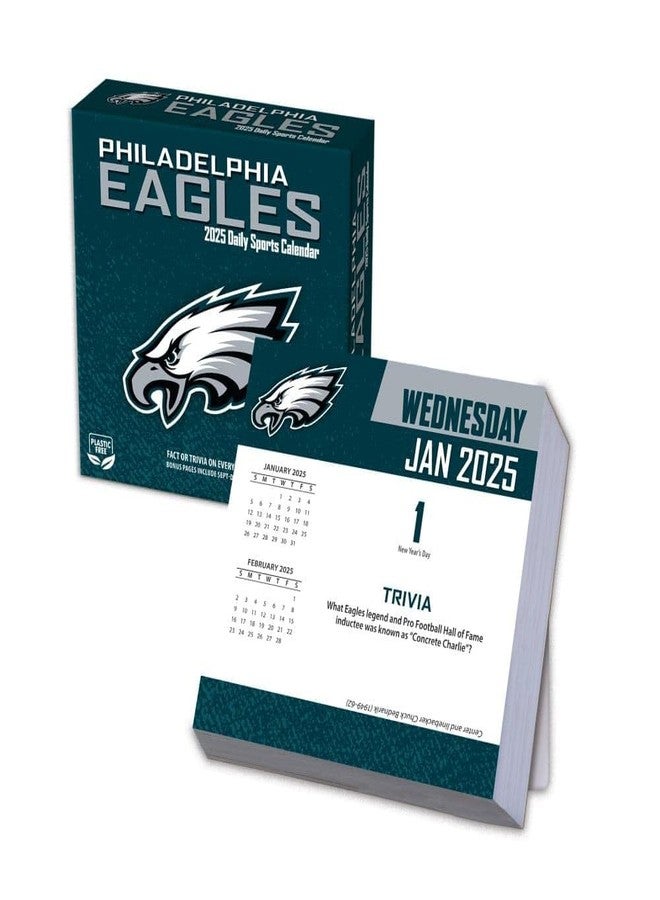 Turner Licensing TURNER SPORTS Philadelphia Eagles 2025 Box Calendar (25998053053) - Image 1