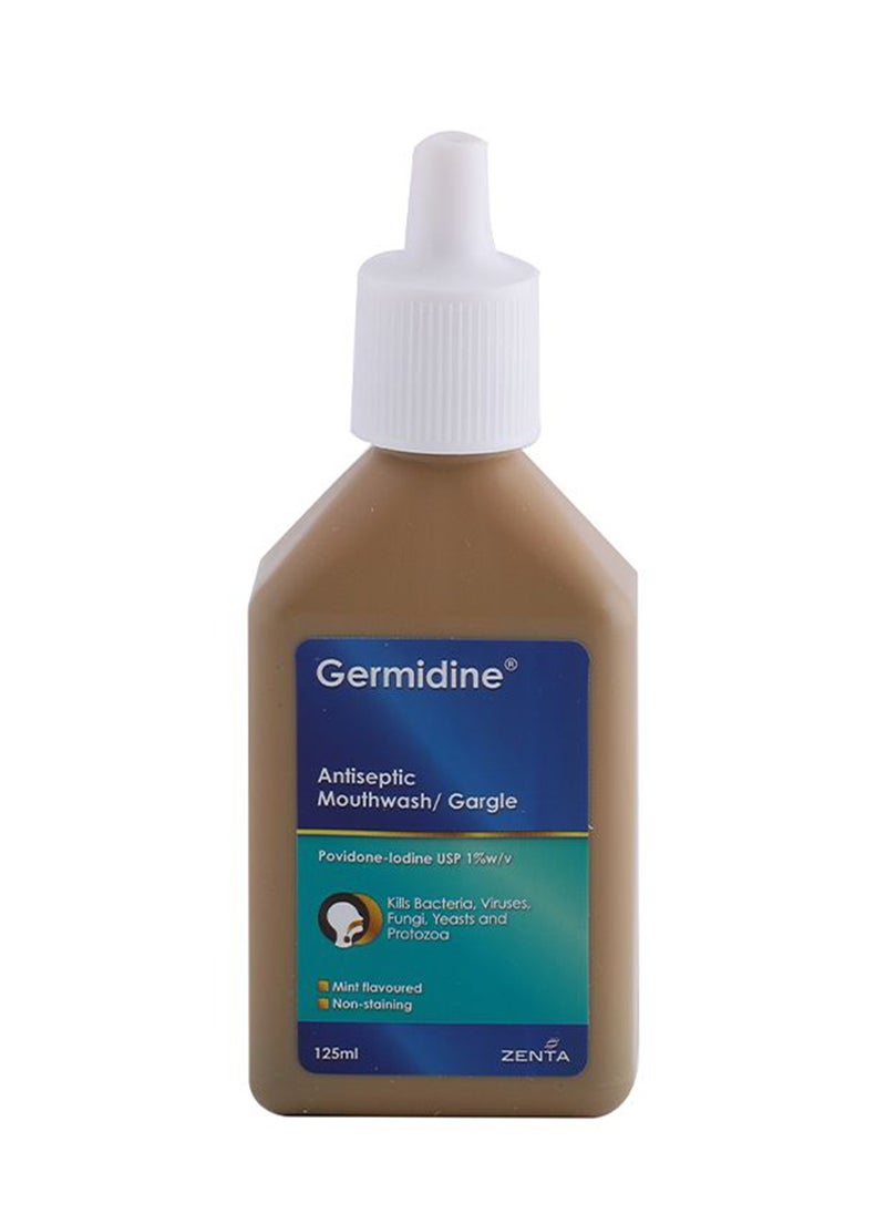 Germidine - Antiseptic Mouthwash/Gargle 1 % With Alcohol 125 Ml - Image 1