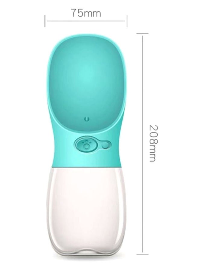 NIBEMINENT Leakproof Pet Water Bottle Green/Clear 7.5x20.8x4.5cm - Image 2