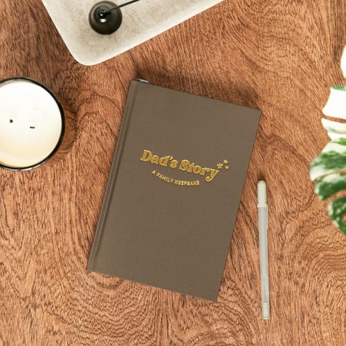 CATCHYOURDREAMS Dad's Story Journal (Hardcover with Case): A Meaningful Keepsake for a Father to Share His Life Journey and Memories, Includes 250+ Prompt Questions, Sentimental Gifts Idea - Image 3