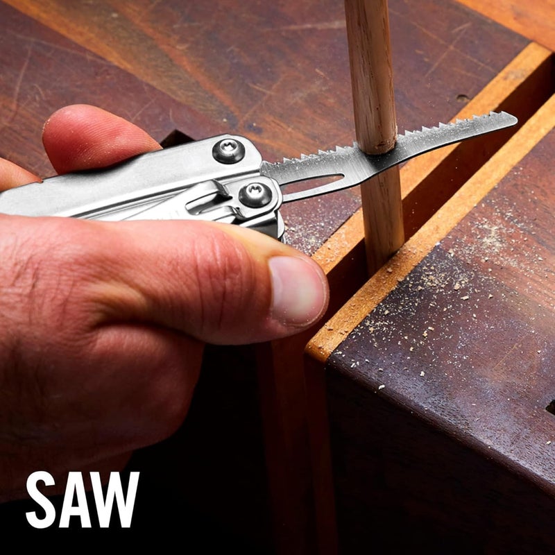 LEATHERMAN أداة متعددة الاستخدامات ليثيرمان سايد كيك - 14 أداة مع هيكل من الفولاذ المقاوم للصدأ - Image 3