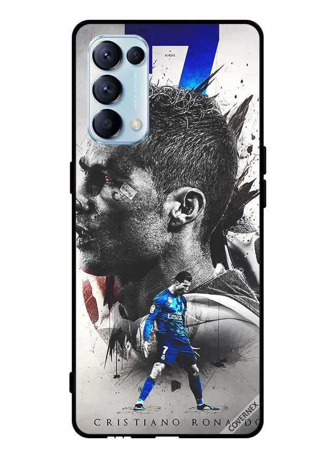 Covernex Protective Case Cover For Oppo Reno5 Pro 5G Cristiano Ronaldo - Image 1