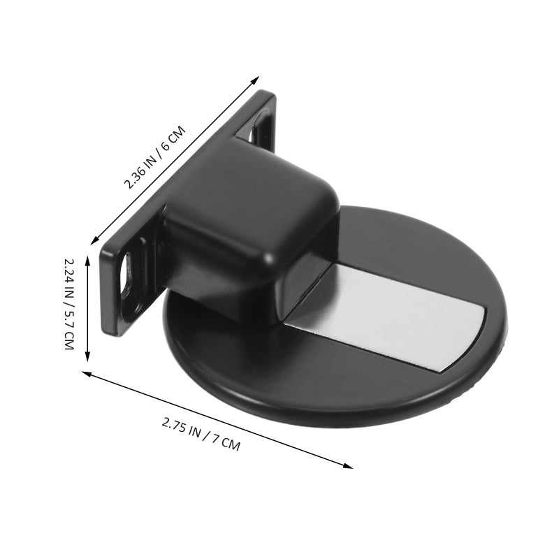 2 Sets Door Stainless Steel Door Stops Wall Floor Mounting Door Door Floor Mount Door - Image 3