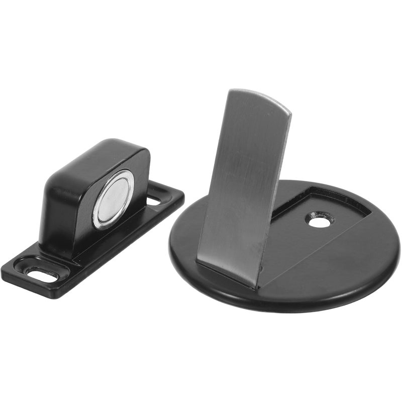 2 Sets Door Stainless Steel Door Stops Wall Floor Mounting Door Door Floor Mount Door - Image 4