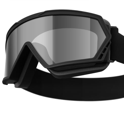 BDFHYK Motorcycle Goggles Dirt Bike GogglesATVSkiWindproof Glasses for Adults Men Women Youth - Image 1