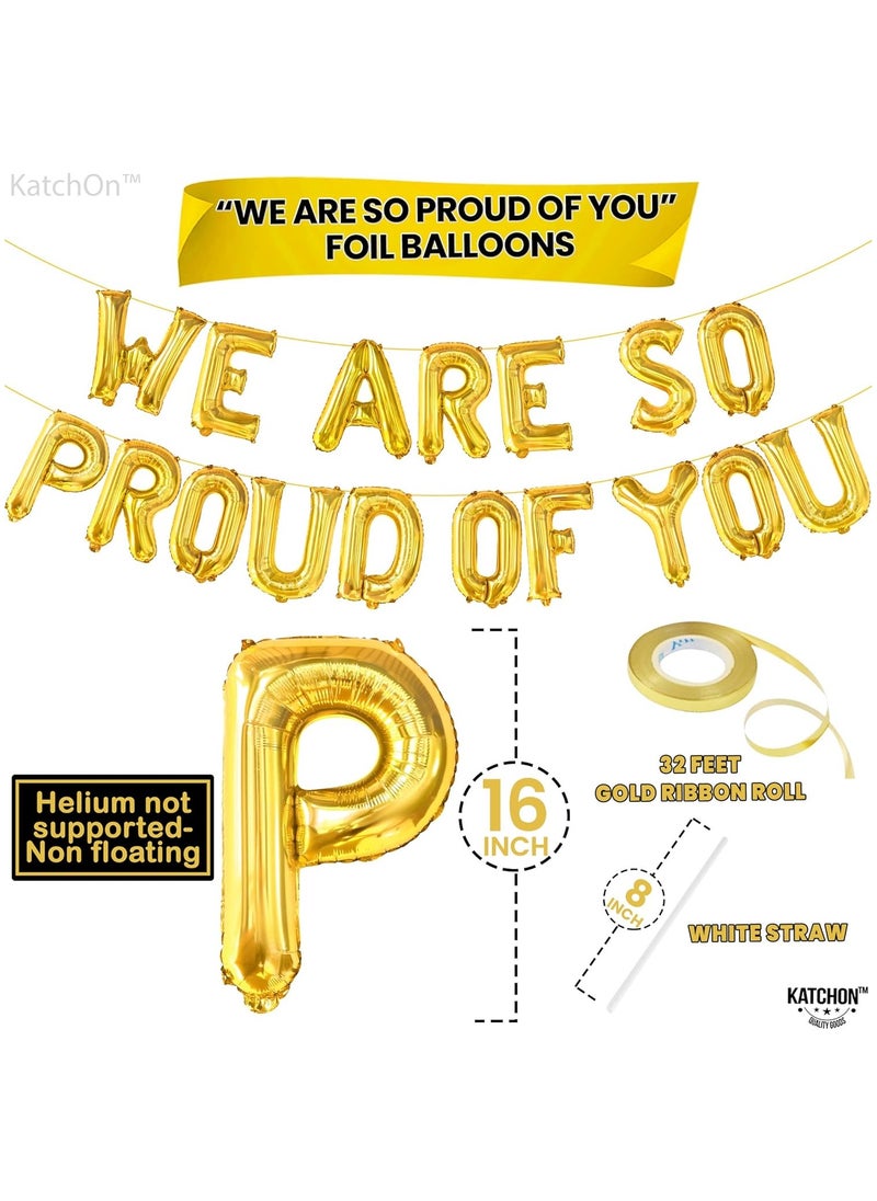STAUD - We Are So Proud of You Balloons for Graduation Party Decorations - Image 1
