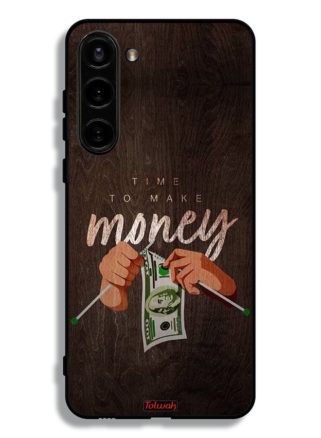 Tolwak Samsung Galaxy S23 Plus 5G Protective Case Cover Time To Make Money - Image 3