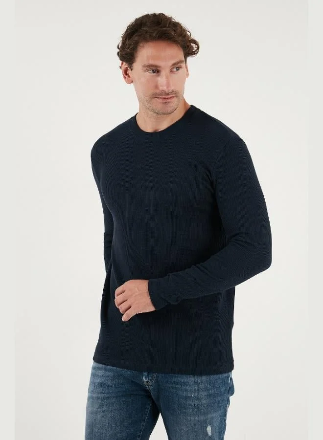 Buratti  Buratti Cotton Crew Neck Slim Fit Basic 3-Pack Sweat Men's SWEAT 5905073S3 for Men | Best Price UAE