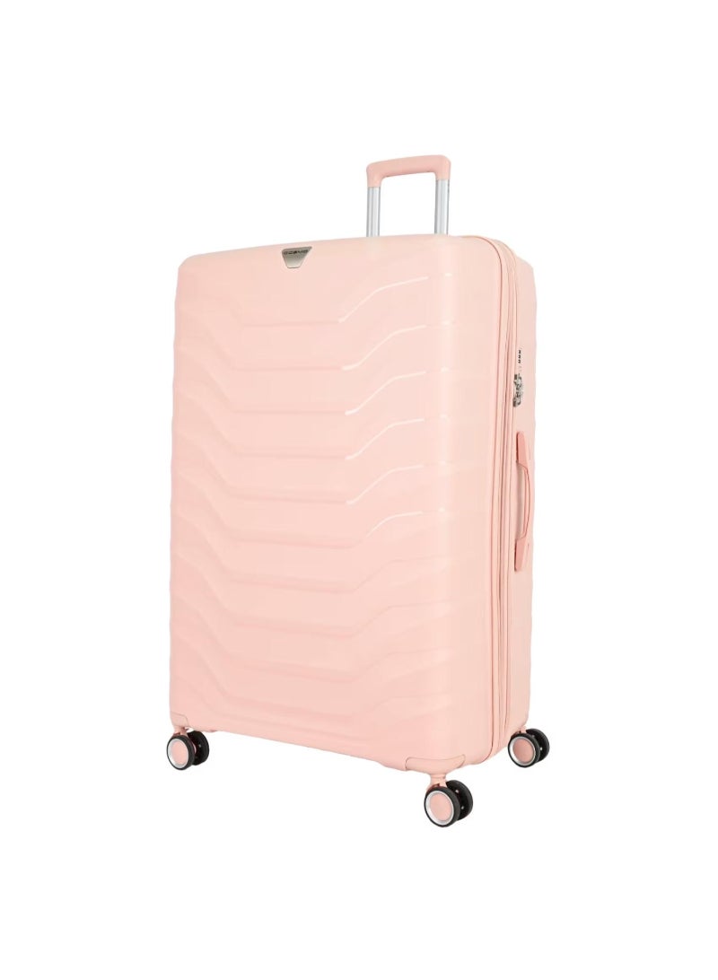 Cosmo Appolo 8 Wheel Hard Trolley, 50 cm, Rose Gold