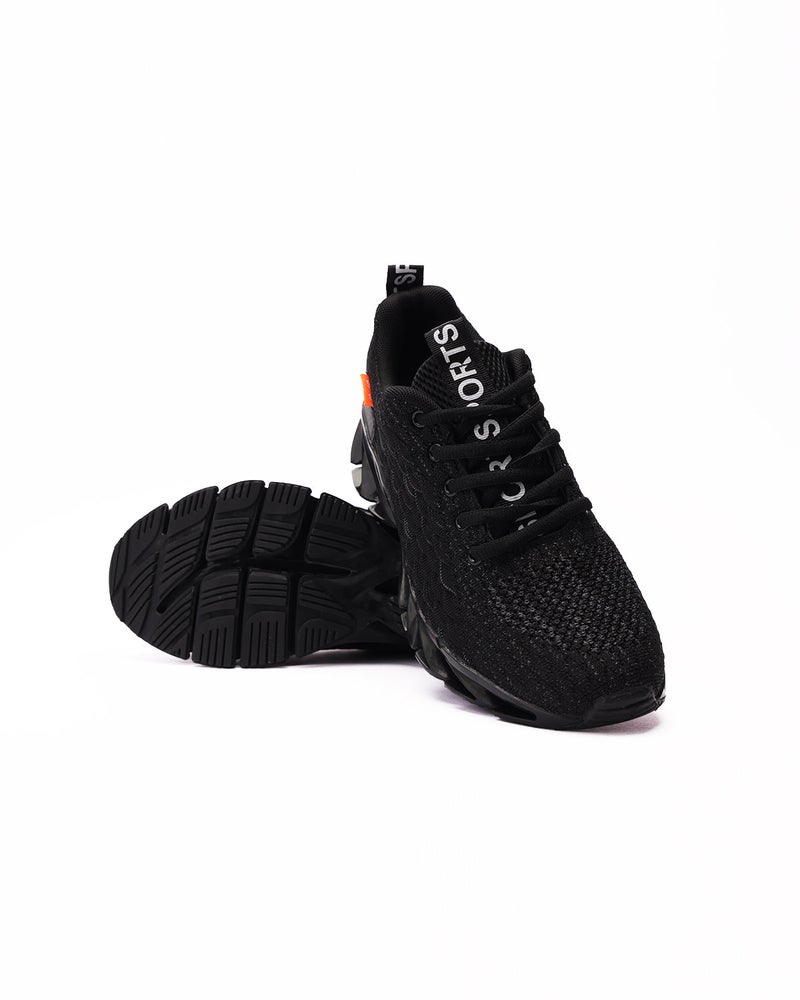 أتوم حذاء رياضي رجالي Atum Velocity Vortex أسود - Image 5