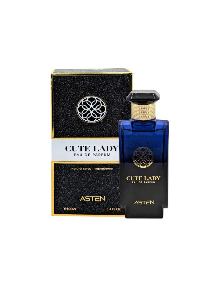 استين عطر كيوت ليدي من أستن للنساء – أو دو بارفيوم 100 مل، مستوحى من عطر جود جيرل كارولينا هيريرا - Image 2