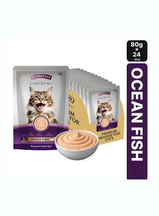 Signature Ocean Fish Cat Wet Food Mousse Pack of 24