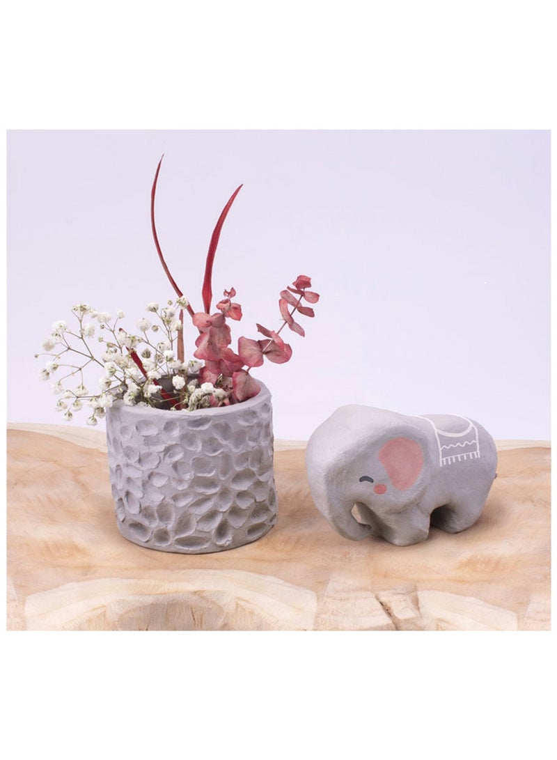 Funbo Air Hardening Clay, Grey, 500g - Image 2