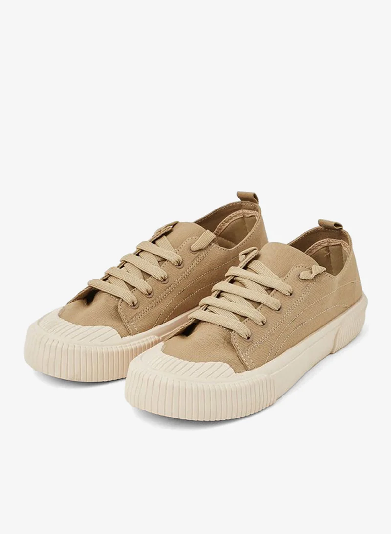 Styli Canvas Lace Up Casual Shoes