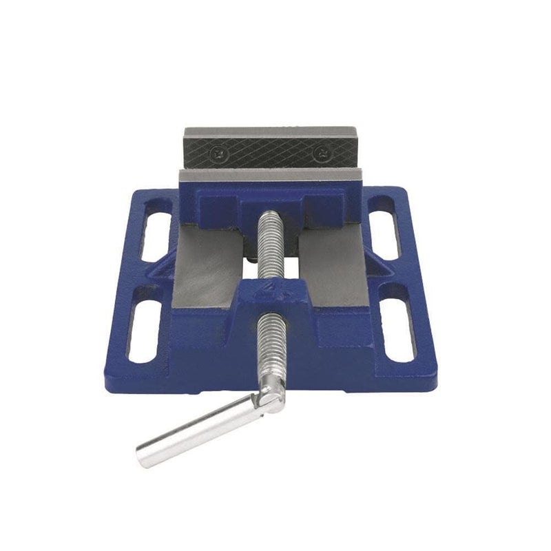 IRWIN Drill Press Vise, 4.5â€ Jaw Capacity, Forged Iron for Ultimate Durability, Slotted Base for Easy Installation (226340) - Image 3