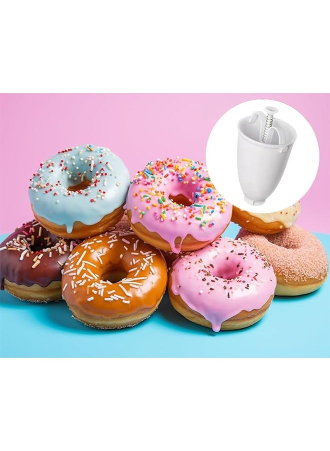Hand-squeezed Dessert Baking Mold,Plastic Doughnut Donut Maker Machine Mold DIY Tool Kitchen Pastry Making Bake Ware Stainless Steel - Image 5