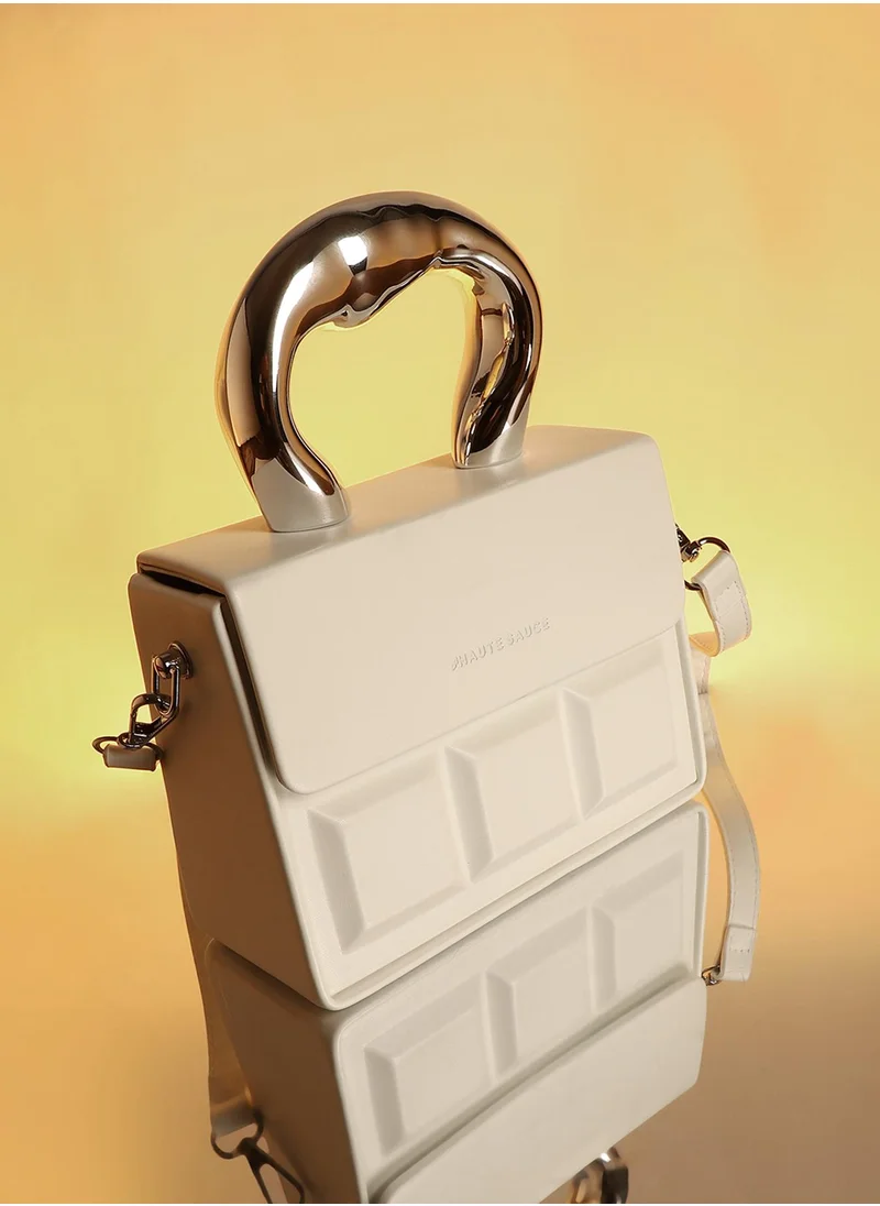 صوص هاوت The Caldera Quilt Hand Bag - Cream White