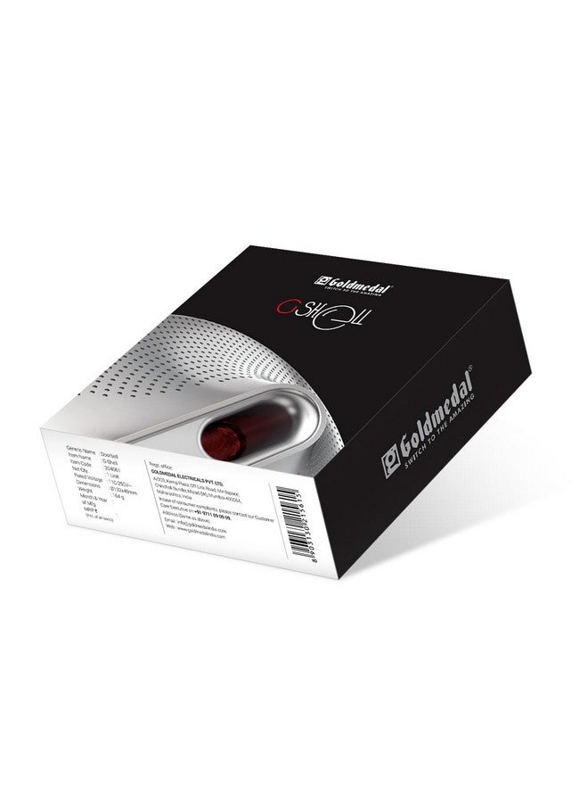 GOLD MEDAL جرس باب جولدميدال جي شل بوليفوني | تصميم فريد | مع 4 خيارات وضع | صوت عالي الجودة | (أبيض) - (عبوة من 1) - Image 2