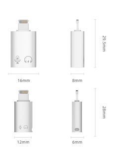 Excefore 2 Pack Lightning to USB C Adapter, USB C/USB 3.0 Female to Lightning Male OTG Adapter for iPhone/iPad, Support Connect Card Reader, U Disk, USB Flash Drive, Keyboard, Mouse and More  - Image 2