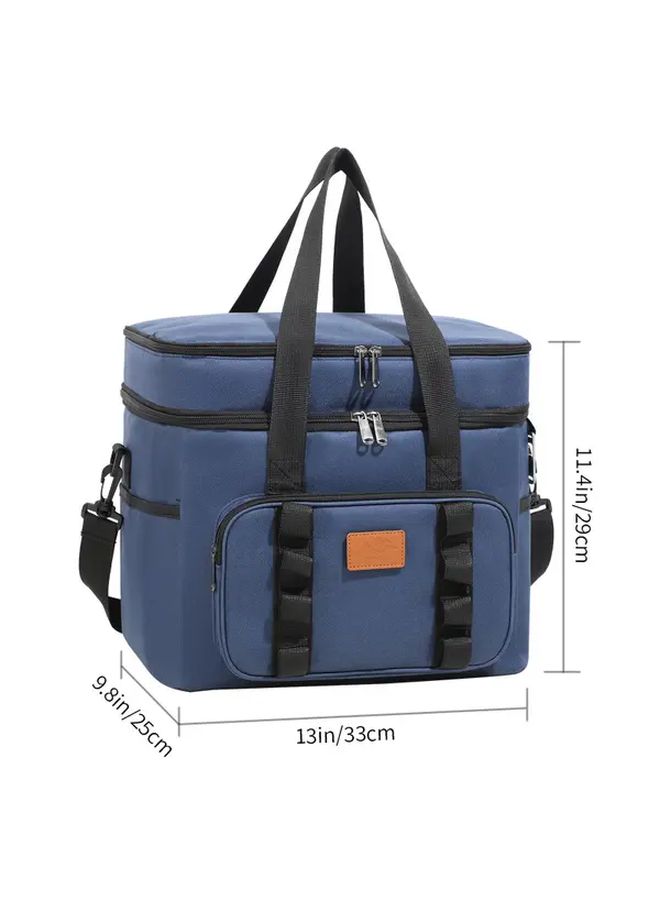 Large Capacity Black Camping Storage Bag Detachable Shoulder Strap All Season Use - Image 5