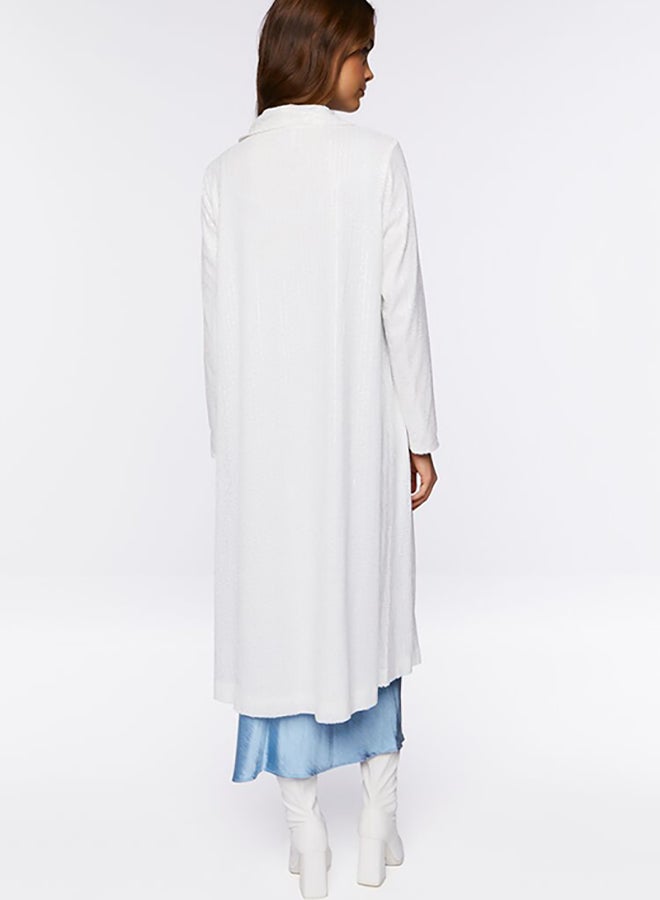FOREVER 21 Sequin Open-Front Kimono  - Image 3