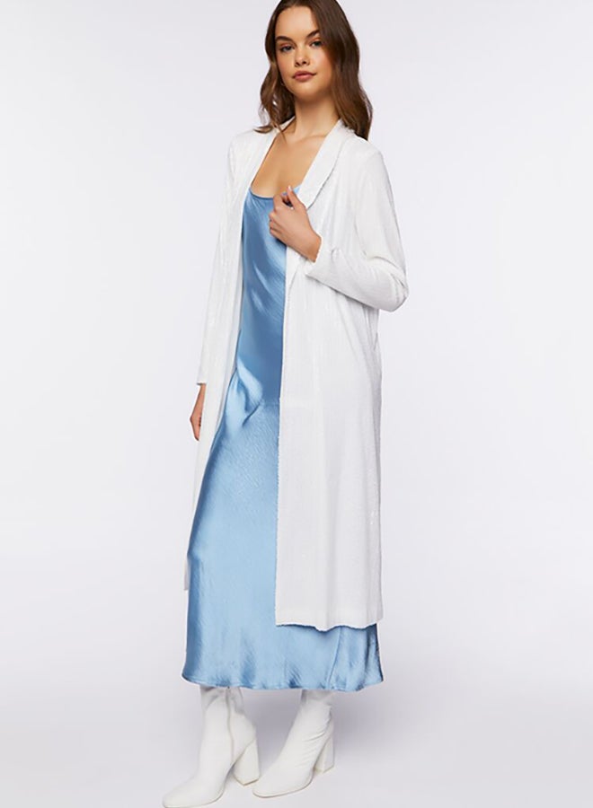 FOREVER 21 Sequin Open-Front Kimono  - Image 2