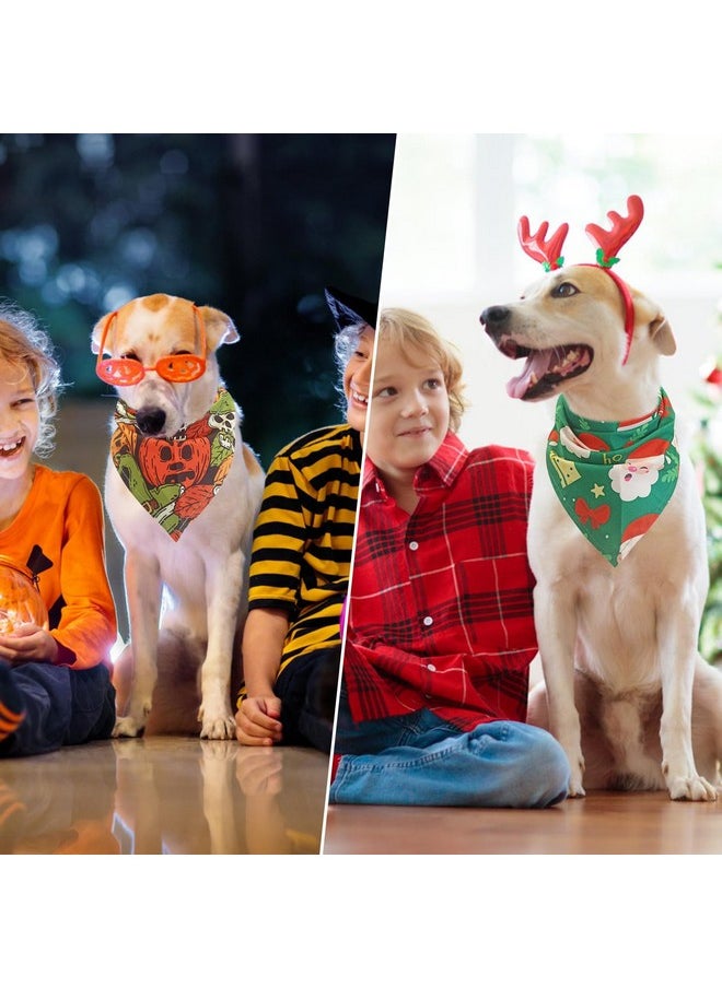 PAWCHIE Holiday Dog Bandanas 10 Packs  Pet Triangle Scarf Festival Style, Seasonal Bandanas 4Th Of July Dog Bandana Birthday Bandana For Small To Large Dogs Puppies Cats  - Image 5