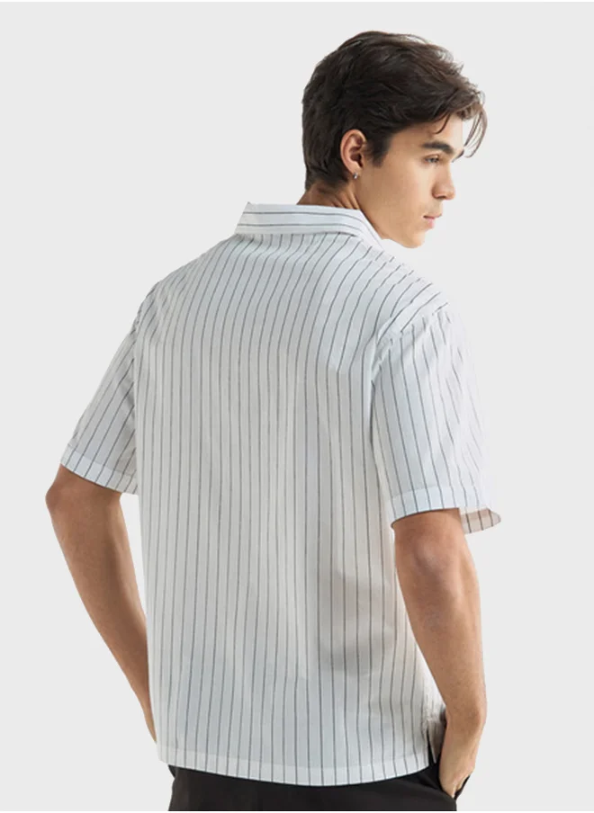 فاف Regular Fit Striped Shirt