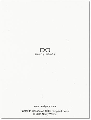 Nerdy Words Javascript Computer Birthday Card (4.25" X 5.5") by Nerdy Words - Image 3