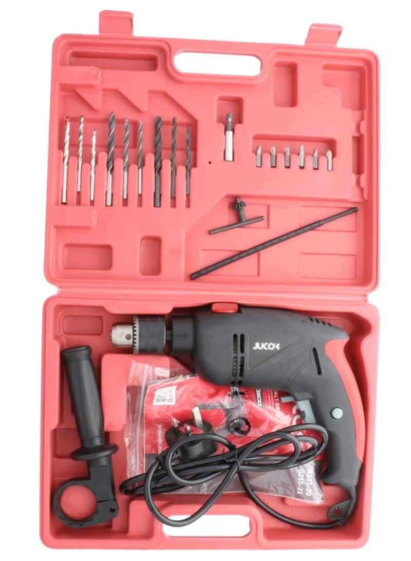 JUCO Hammer Drill  13 mm 500 W with bag - Image 2