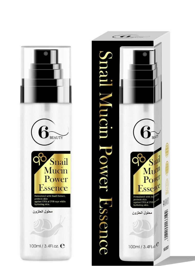 6 BEAUTY Snail Mucin Power Essence  100 ML  - Image 1