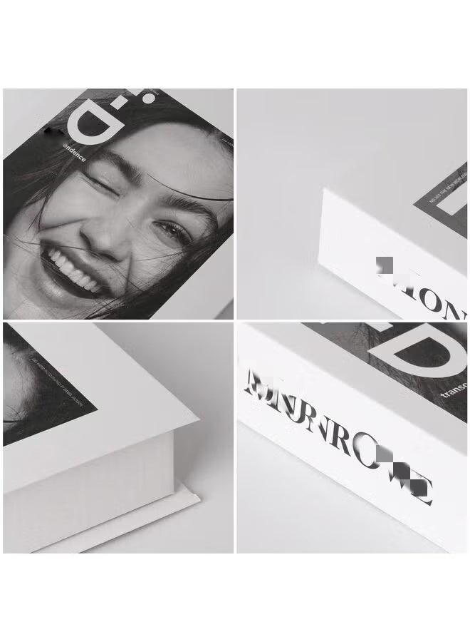 4 PCS Faux Books for Decoration, Modern Fashion Decorative Books Set for Hardcover Home Decor, Fake Book Stacks Display for Bookshelf Living Room Decor - Image 3