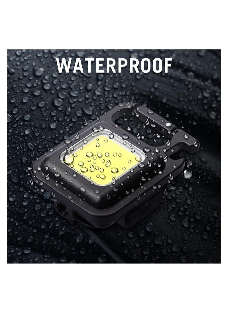 ELTRAZONE - Rechargeable LED Flashlight Mini Light - COB Flashlights with 800 Lumens Bright and 4 Modes & Waterproof Emergency Lights for Walk the Dog Fishing and Camping etc(USB Charging Cable included) - Image 1