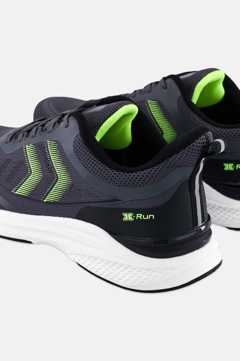 RBX Men Lace Up Running Shoes, Dark Grey  - Image 2