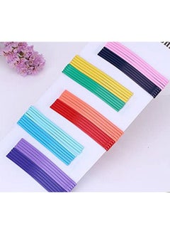 ANNACREATIONS Anna Creations 50 Pcs Candy Color Wave Baking Lacquer One Character Clip Color Girl  - Image 1