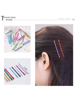 ANNACREATIONS Anna Creations 50 Pcs Candy Color Wave Baking Lacquer One Character Clip Color Girl  - Image 4