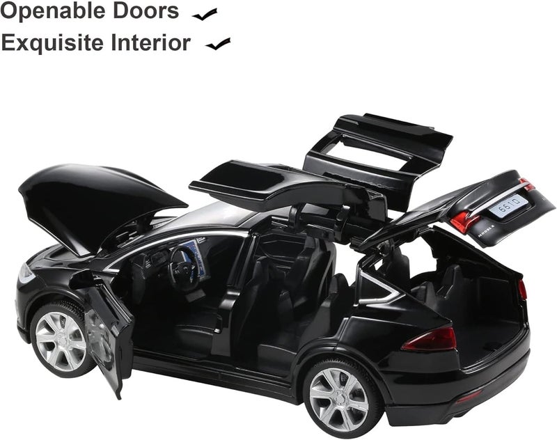 SASBSC Model X 1:32 Diecast Pull Back Toy Car for Kids - Image 3
