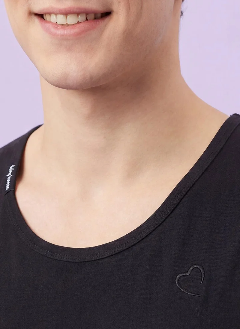 Being Human Men Brand Logo T-shirt
