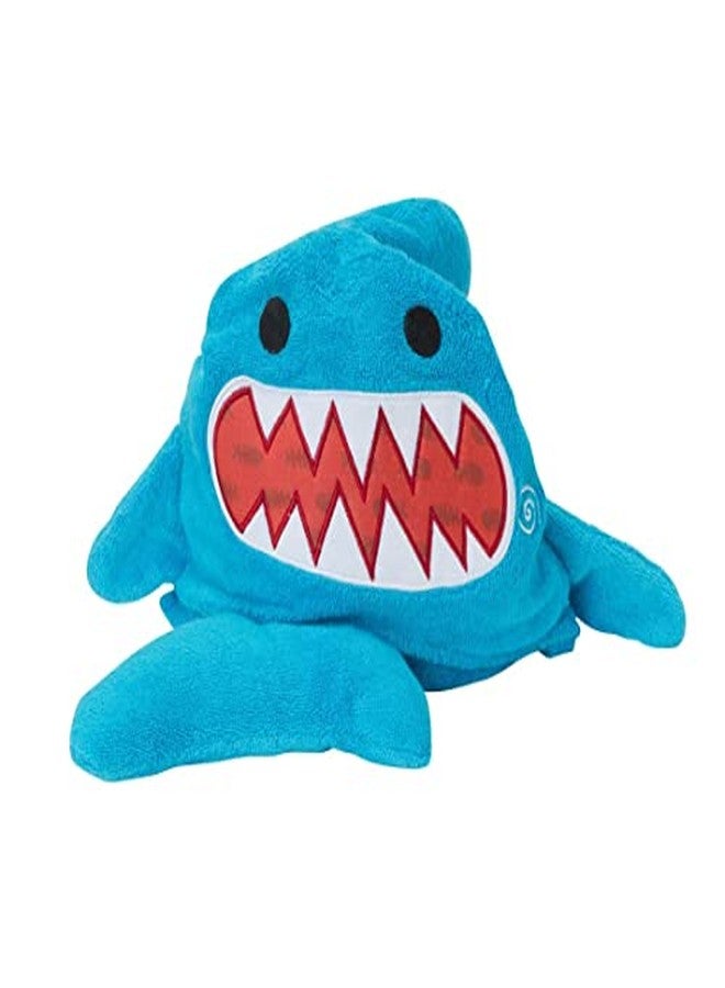 ZOOCCHINI Hooded Bath Towel for Kids - 100% Cotton Terry, Plush & Absorbent for Bathtime or Pool, 50" x 22" (2-6 Years), Sherman The Shark - Image 5