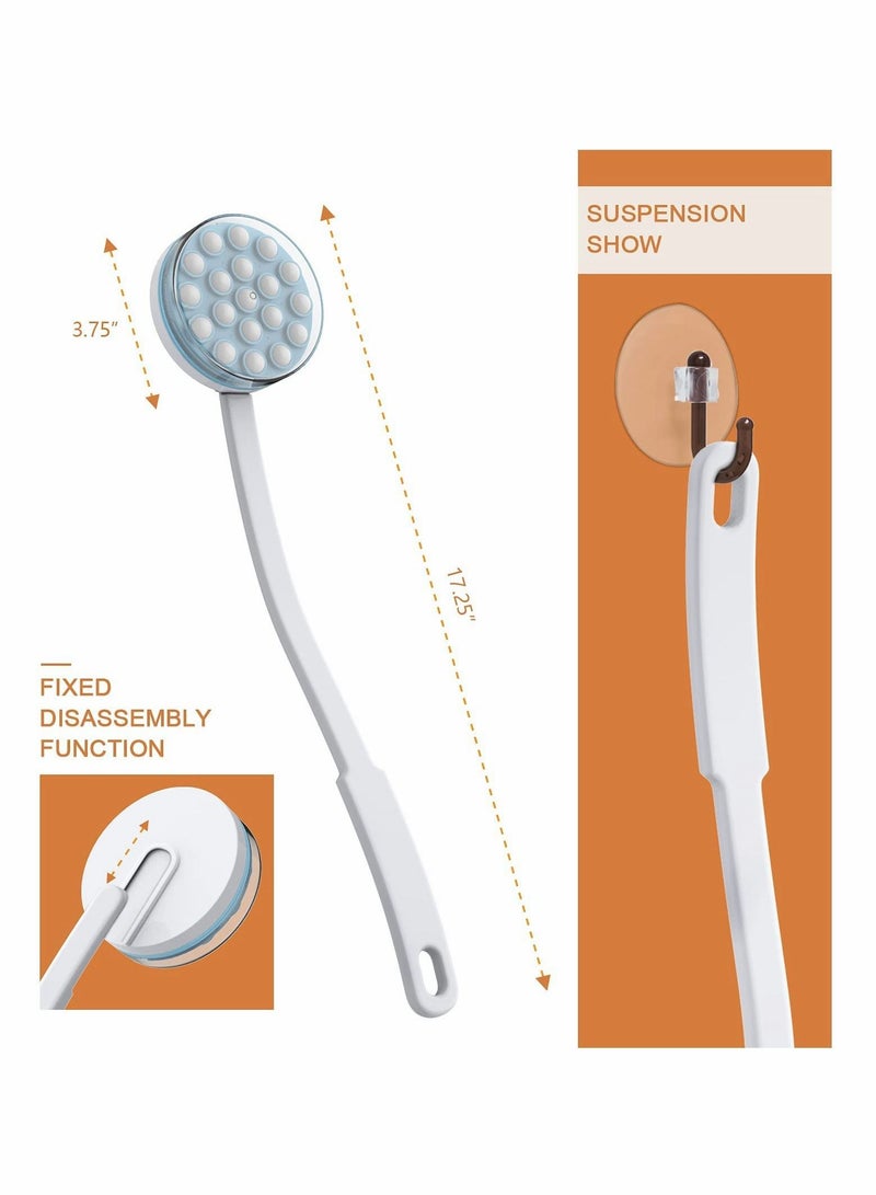 Lotion Applicator and Massager, Handheld Long Handled Easy Reach Roll-On for Sunscreen, Cream, Shower Gel on Back, Legs Feet - Image 4