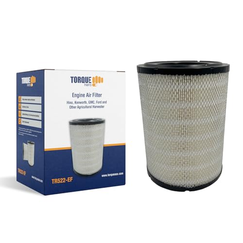 TORQUE Engine Air Filter Compatible with Select semi Trucks Replaces RS2863 AF25220 LAF1878 1619027C1 6433 88433 PA2863 CA7139 20188124 DN 3I1550 TR522EF