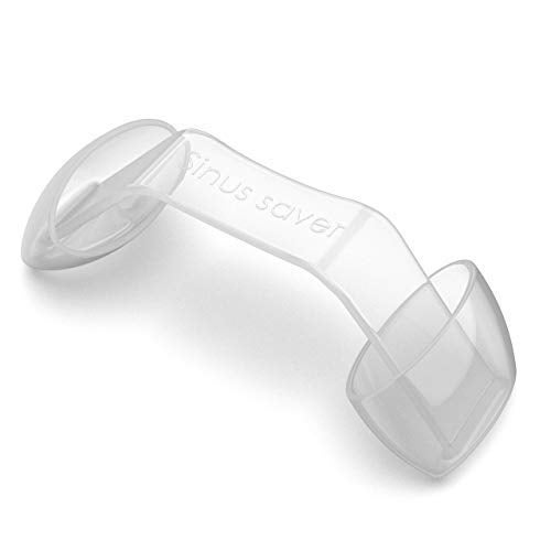 Sinus Saver Nose Plugs LG- Waterproof Soft Silicone Swimming Protectors Plugs for Swimmers, Surfers & Water Sports Players - Nostril Plugs for Kids & Adults for Swimmers in Multiple Sizes Clear - Image 2